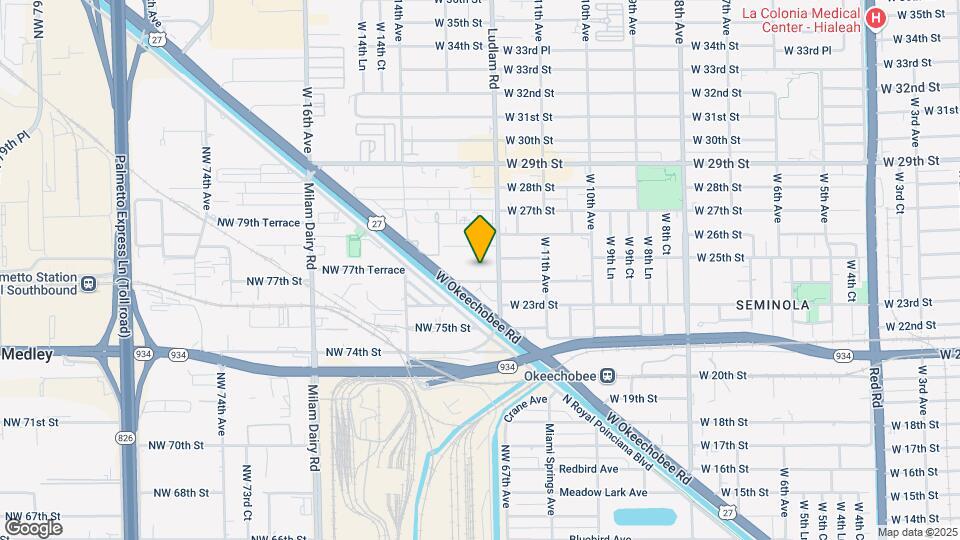1265 W 24th St Map and Location Details