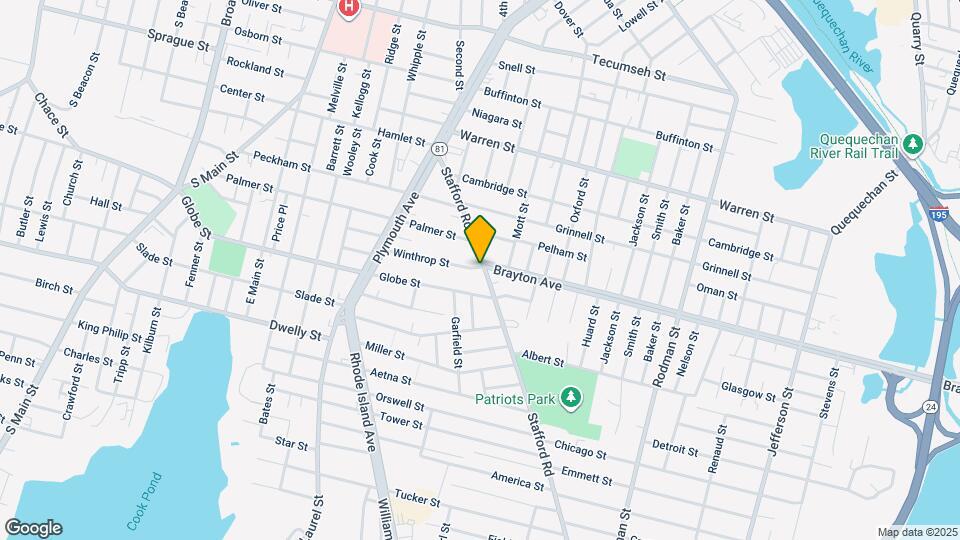 293 Stafford Rd Map and Location Details