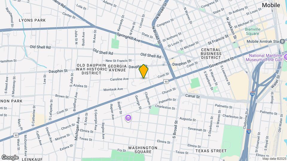 956 Conti St Map and Location Details