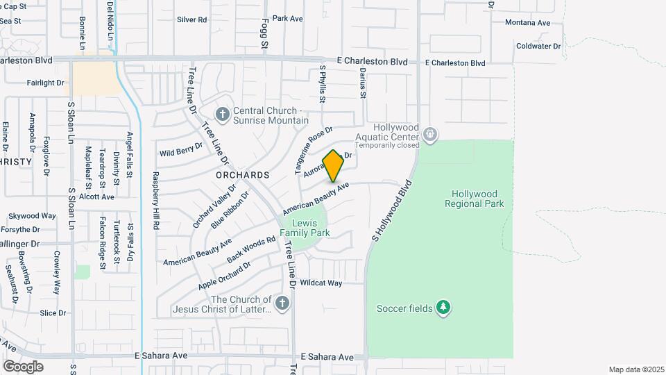 6534 American Beauty Ave Map and Location Details