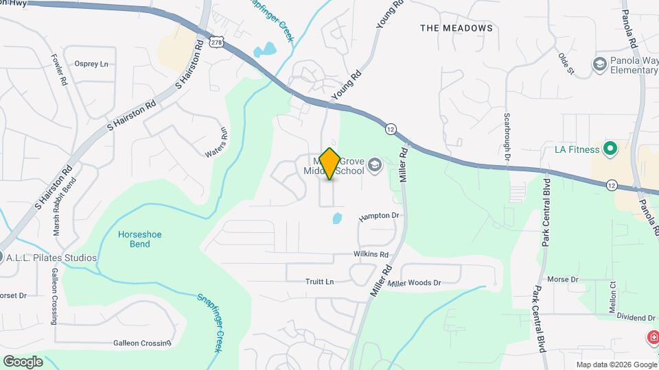 2237 Hidden Creek Dr Map and Location Details