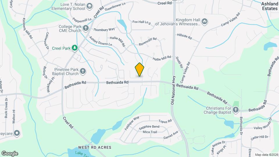 7040 Brentwood Ct Map and Location Details