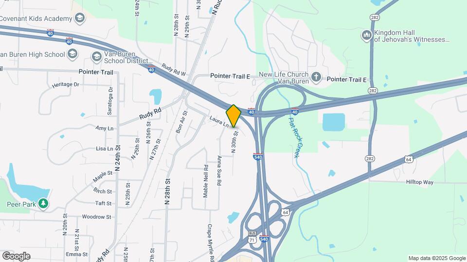 1417-1417 N 30th St Map and Location Details