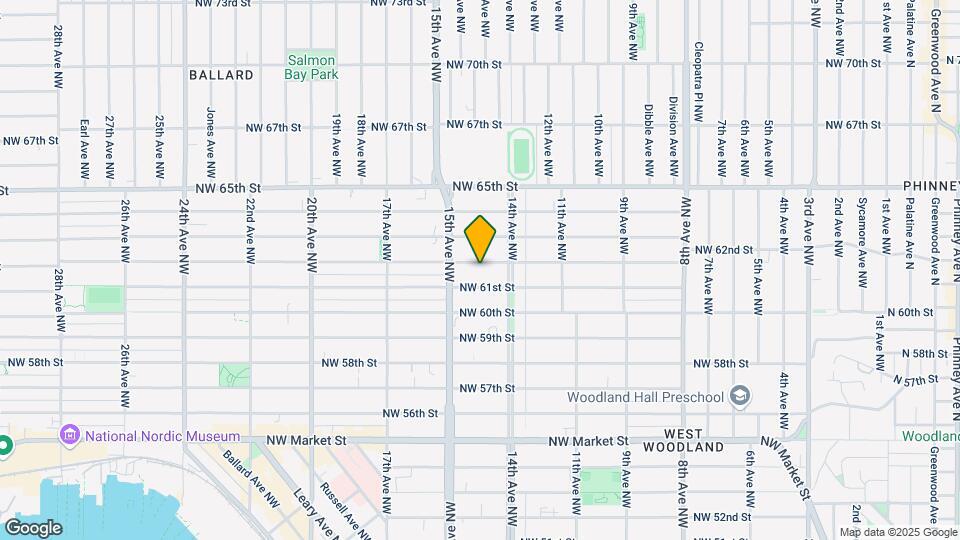 1427 NW 62nd St Map and Location Details