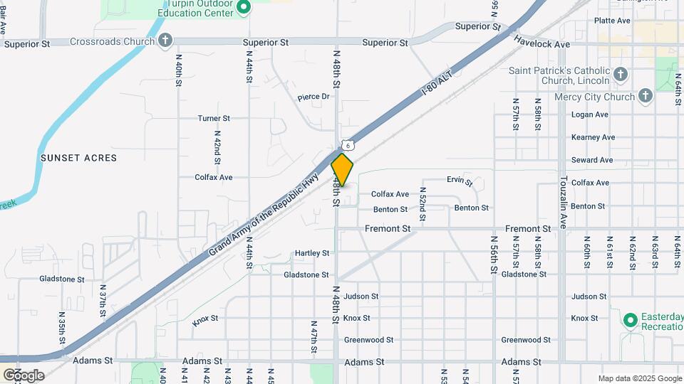 3730 N 48th Mapa y Detalles de la Ubicación