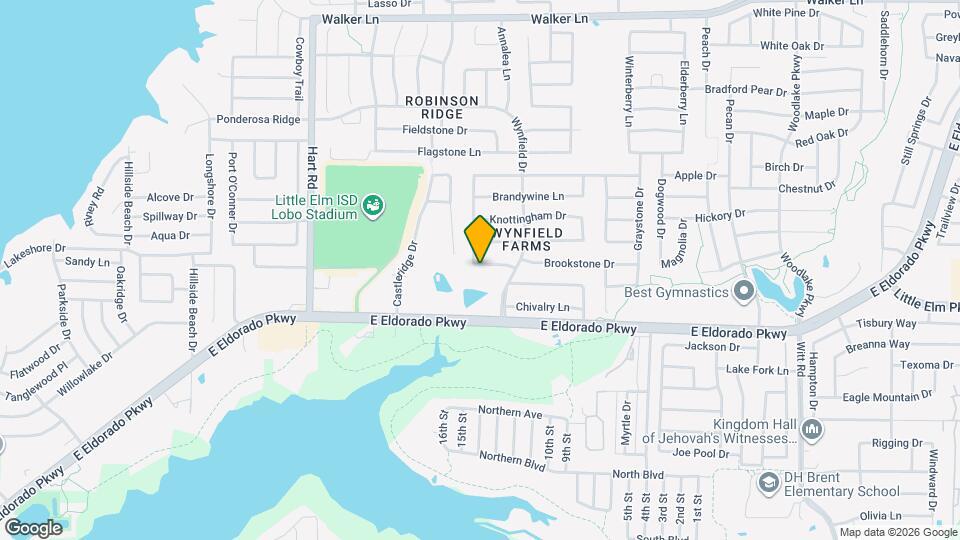 1413 Ridgecrest Dr Mapa y Detalles de la Ubicación
