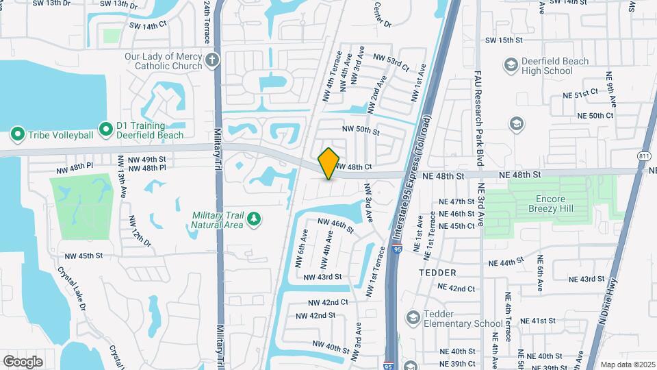 4729 NW 4th Terrace Map and Location Details