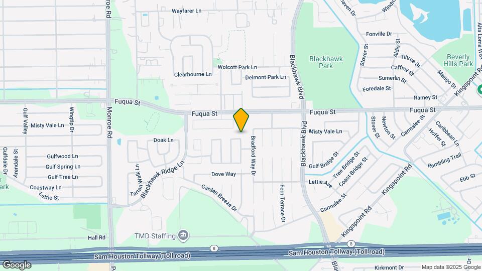 9331 Harts Garden Ln Map and Location Details