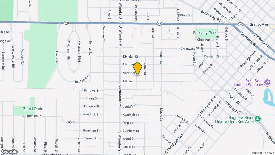 710 Forest St Map and Location Details