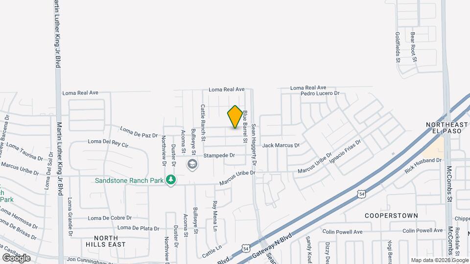 5032 Copper Ranch Ave Map and Location Details