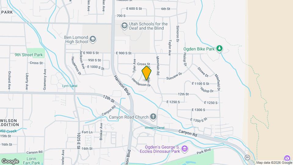 1085 Custer Ave Map and Location Details