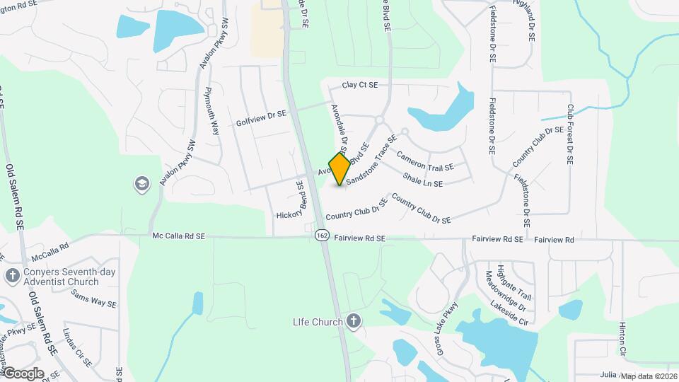 3103 Avondale Dr SE Map and Location Details