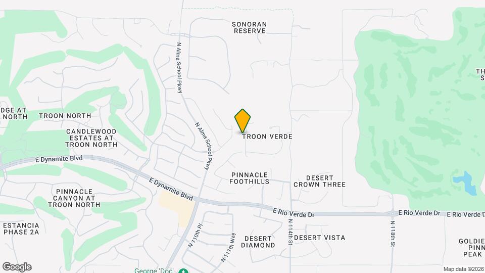 28803 N 112th Pl Map and Location Details