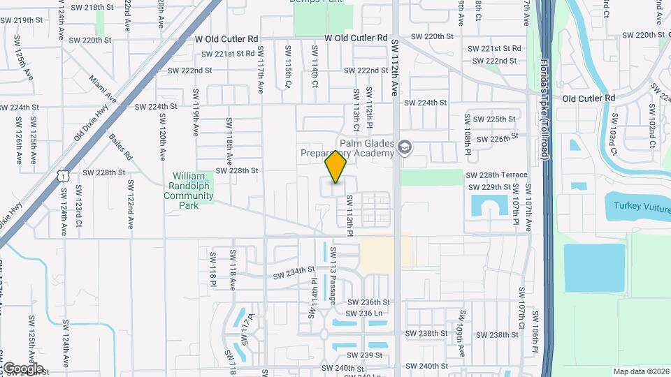 22901 SW 114th Ave Map and Location Details