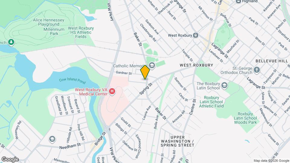 202 Baker St, Unit 2 Mapa y Detalles de la Ubicación