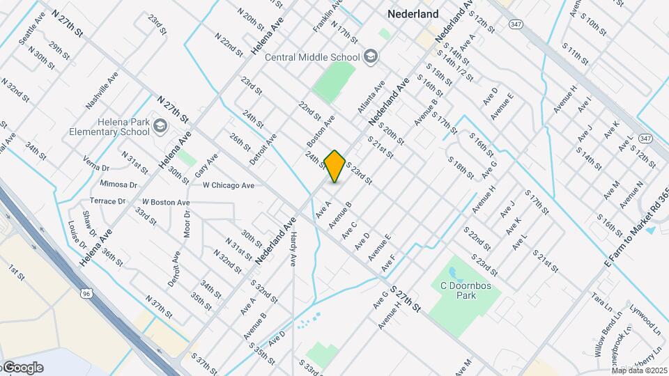 2416 Ave A Map and Location Details