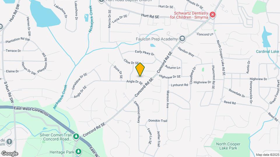 234 Angla Dr SE Map and Location Details