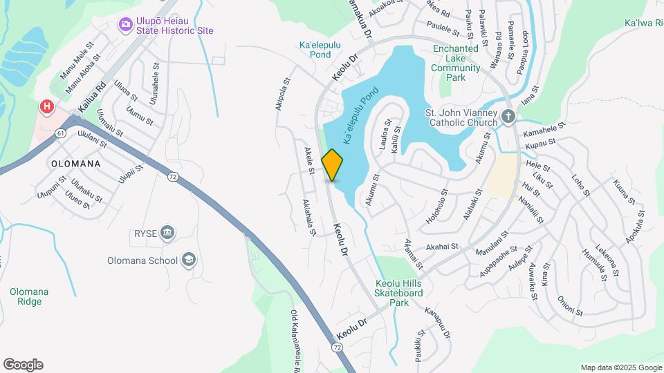 437 Keolu Dr Map and Location Details