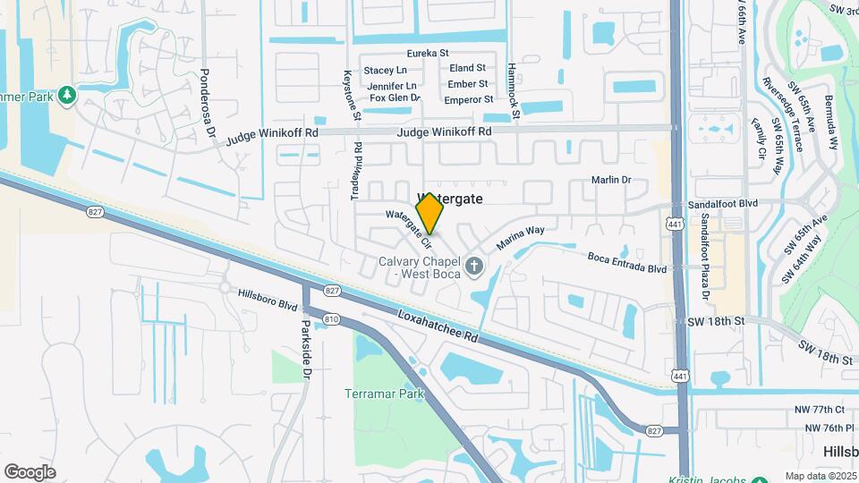 23034 Watergate Cir Map and Location Details
