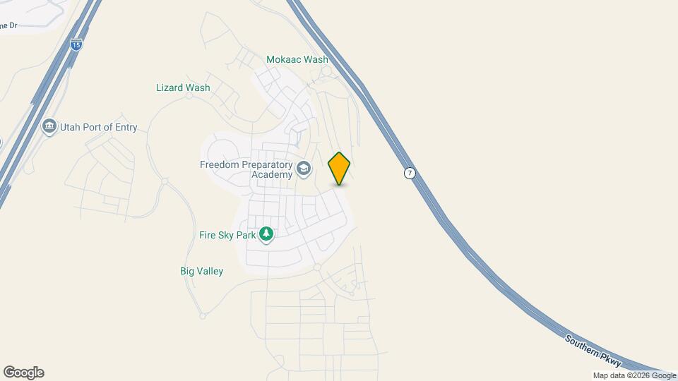 5729 S Cardinal Wing Dr Map and Location Details