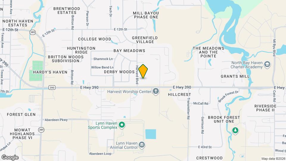 2338 Briarwood Pl Map and Location Details