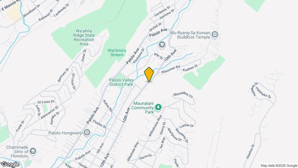 2115 10th Ave Map and Location Details