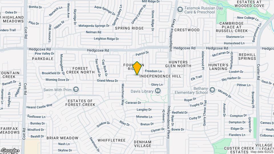 3312 Langston Dr Map and Location Details