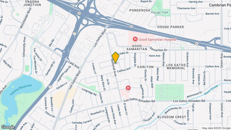 4858 National Ave Mapa y Detalles de la Ubicación