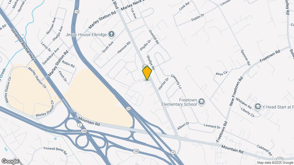 7836 Baltimore Annapolis Blvd, Unit Apartment B Map and Location Details