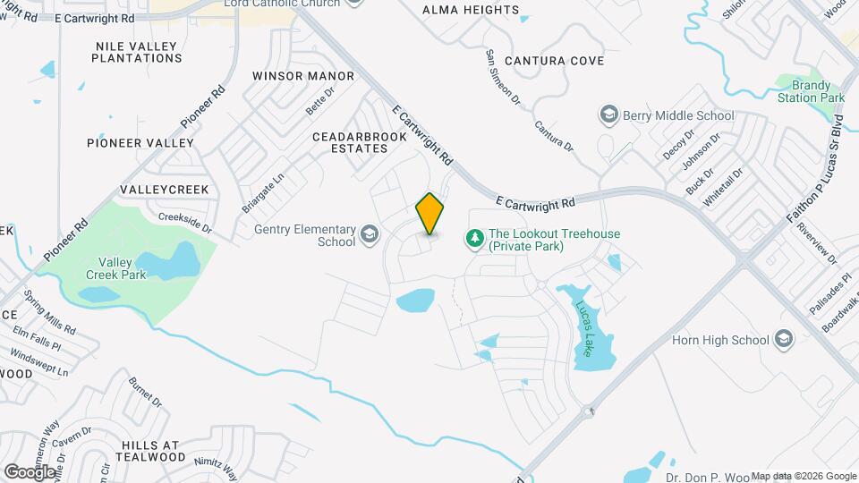 2000 Plum Pk Map and Location Details