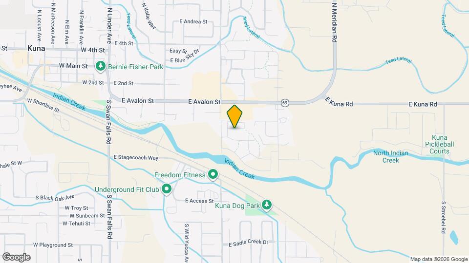 885 E Travel Ln Map and Location Details