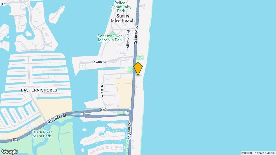 17141 Collins Ave Mapa y Detalles de la Ubicación