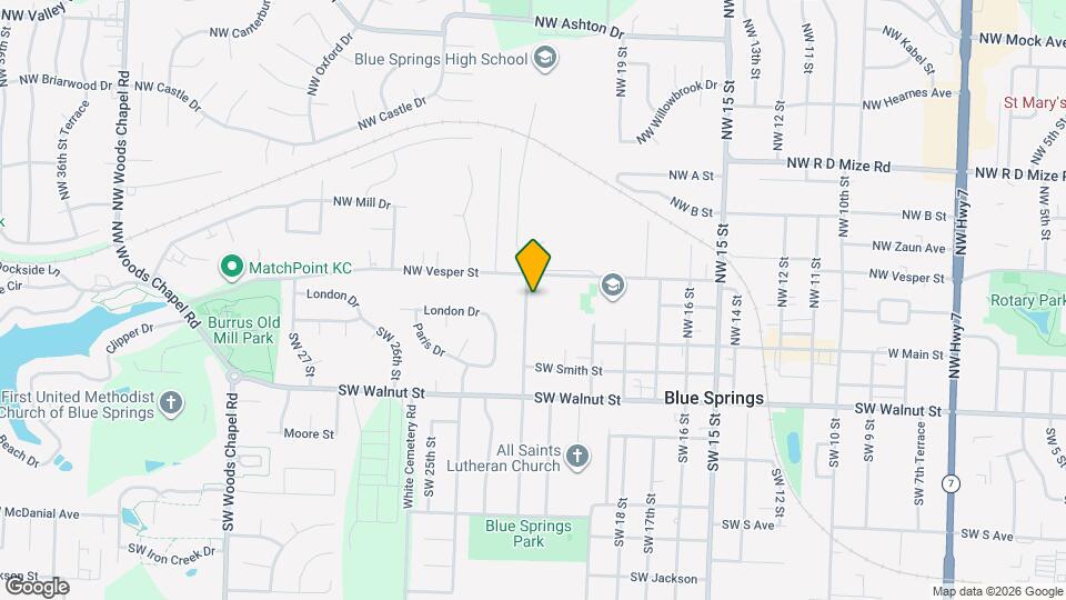 202 NW 22nd St Map and Location Details