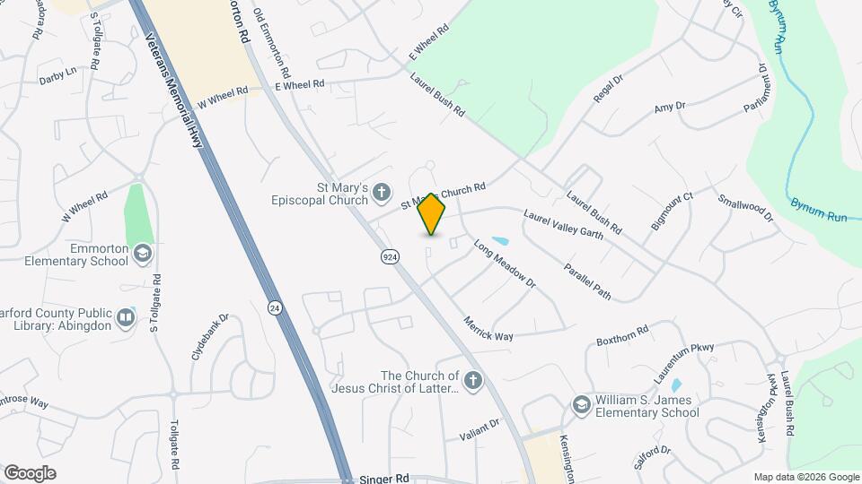 2509 Merrick Ct Map and Location Details