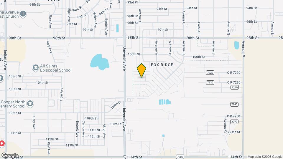 2328 104th St Map and Location Details