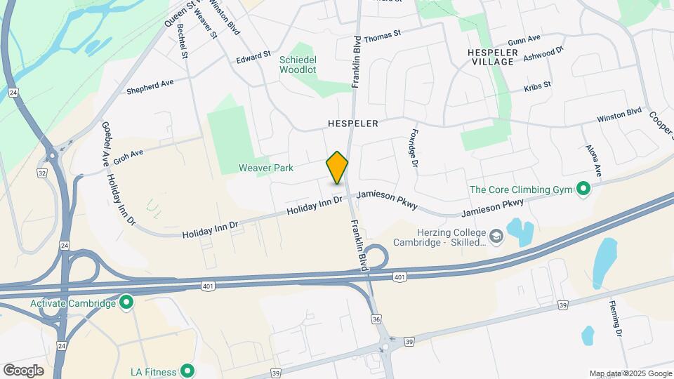 405 Holiday Inn Dr Map and Location Details