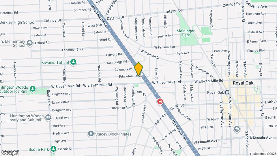 637 Princeton Rd, Unit 8 Map and Location Details