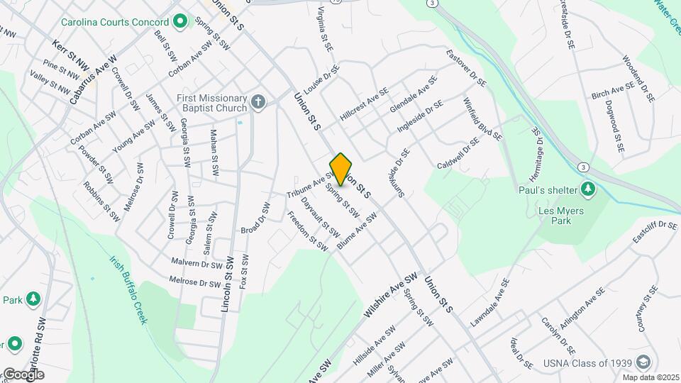 373 Spring St SW Map and Location Details