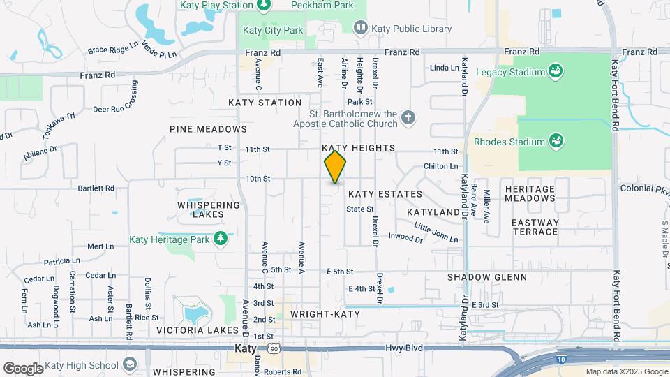 1548 East Ave Map and Location Details