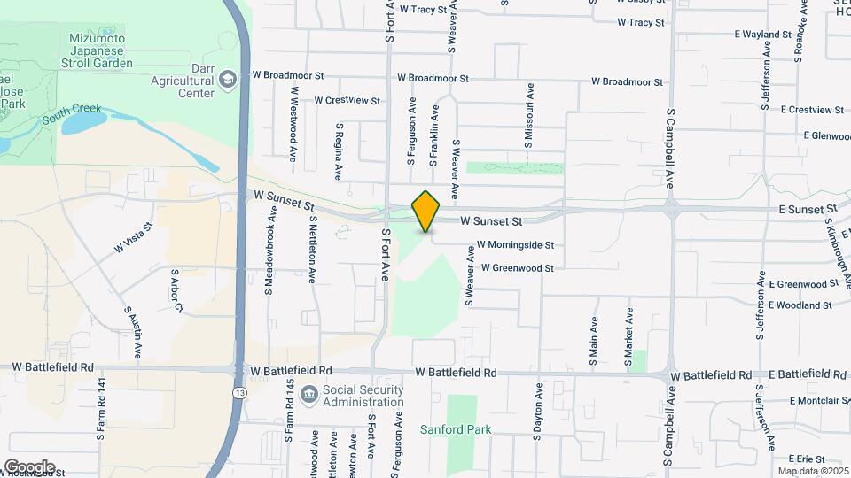 2715 S Franklin Ave Map and Location Details