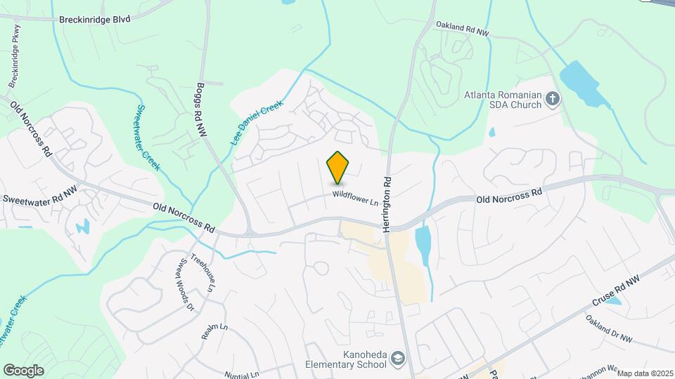 1266 Fern Hill Dr, Unit Master bedroom Map and Location Details