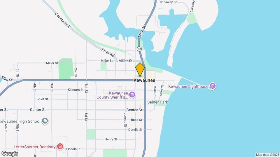 315 Ellis St Map and Location Details