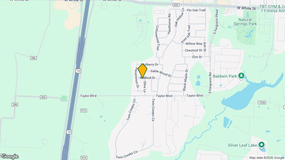 1804 Olive Ln Map and Location Details