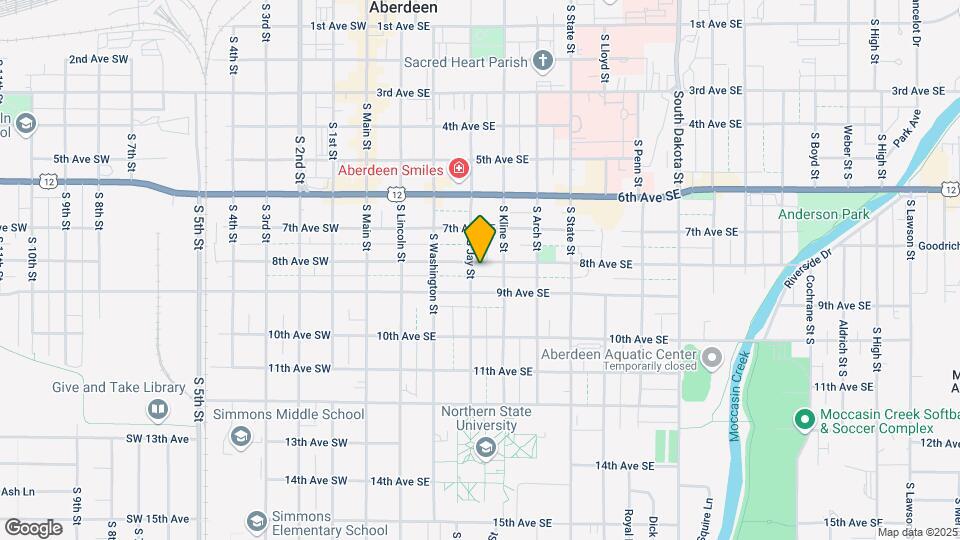 308 8th Ave SE Map and Location Details