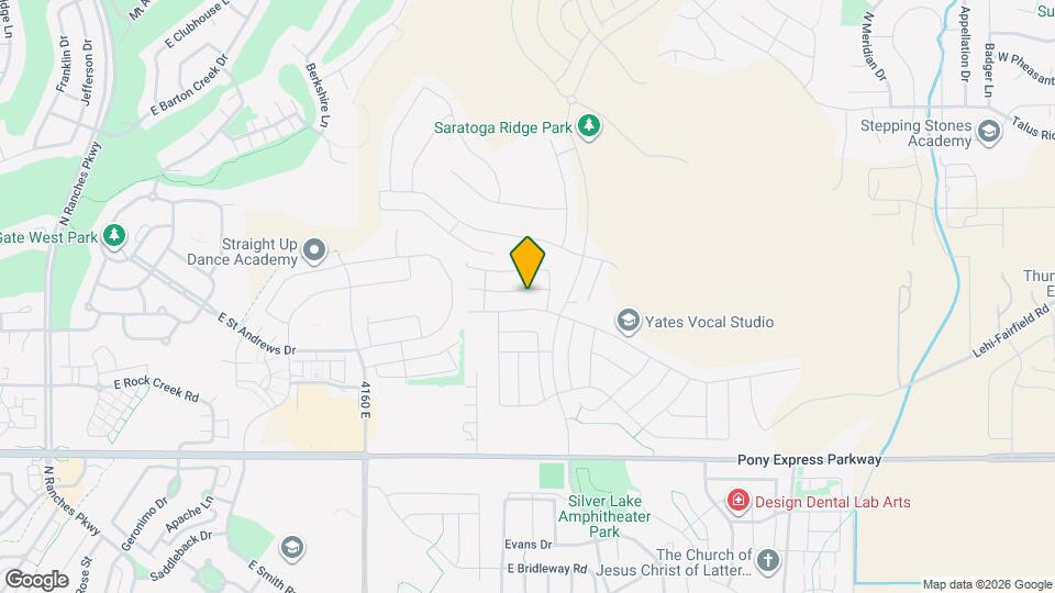 1743 W Terra Vista Ln Map and Location Details