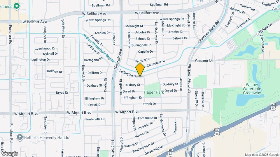 5743 Ludington Dr Map and Location Details