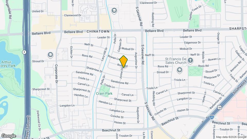 8838 Stroud Dr Map and Location Details