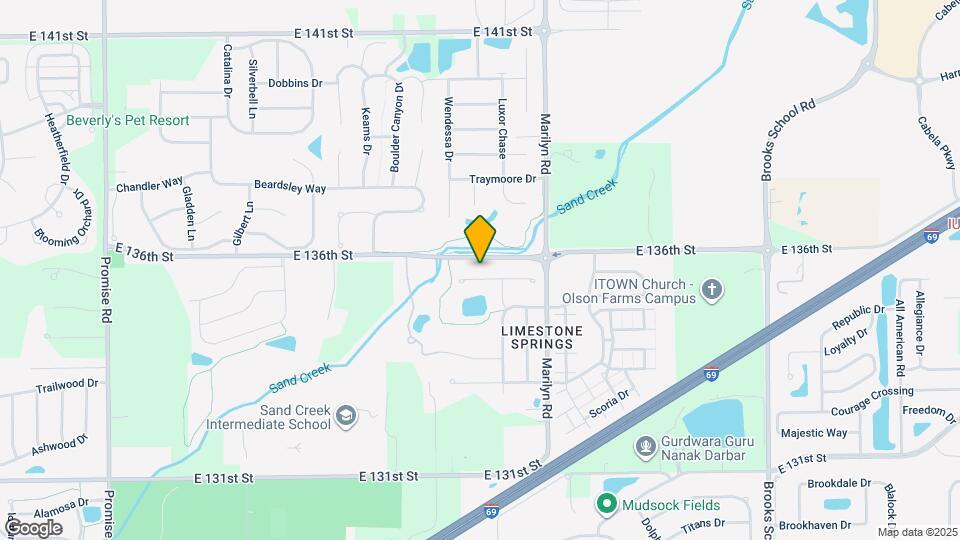11852 Geyser Ct Map and Location Details
