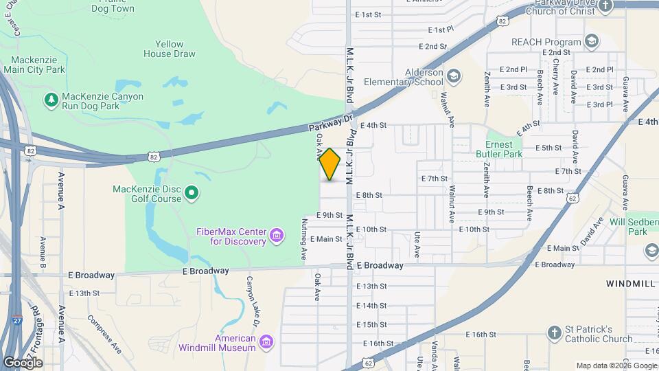 1508 E 7th St Map and Location Details