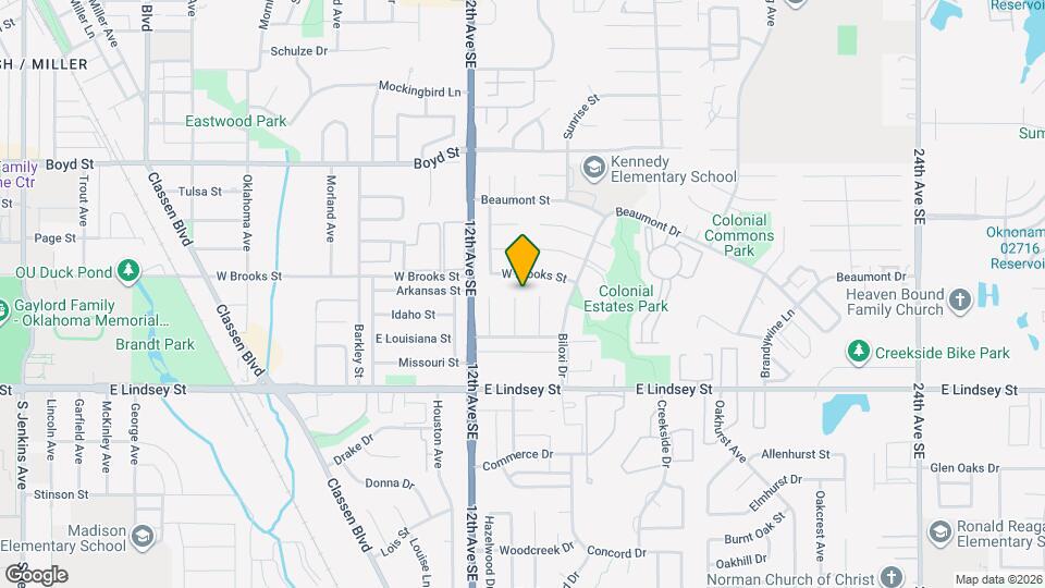 1011 Raleigh Cir Map and Location Details